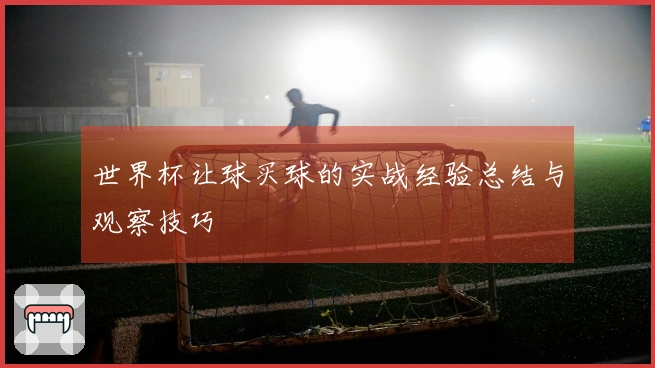 世界杯让球买球的实战经验总结与观察技巧