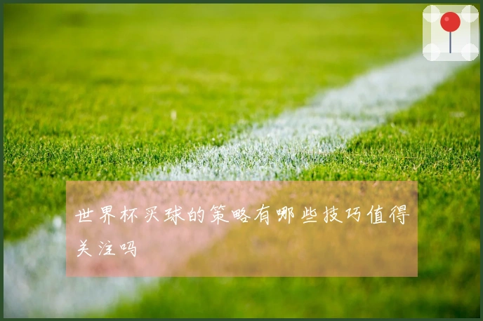 世界杯买球的策略有哪些技巧值得关注吗