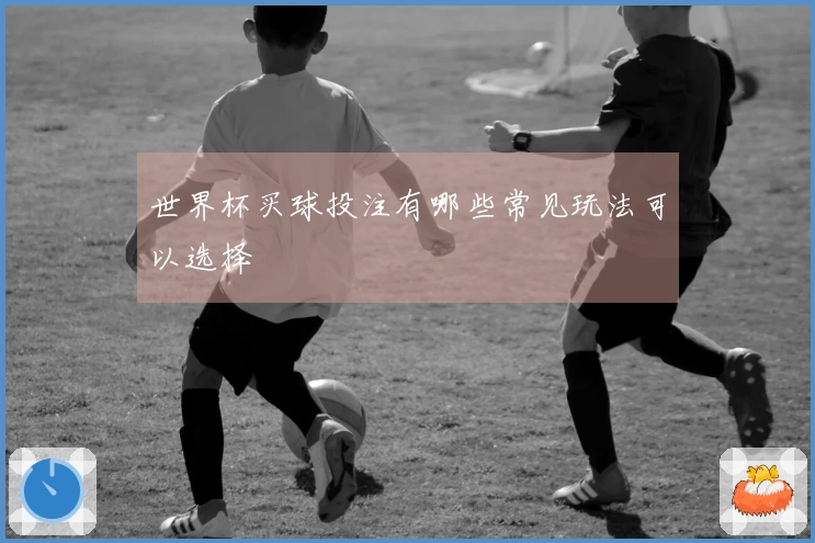 世界杯买球投注有哪些常见玩法可以选择